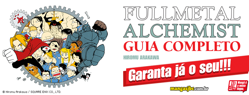 Mangá Fullmetal Alchemist Guia Completo - Mangás JBC