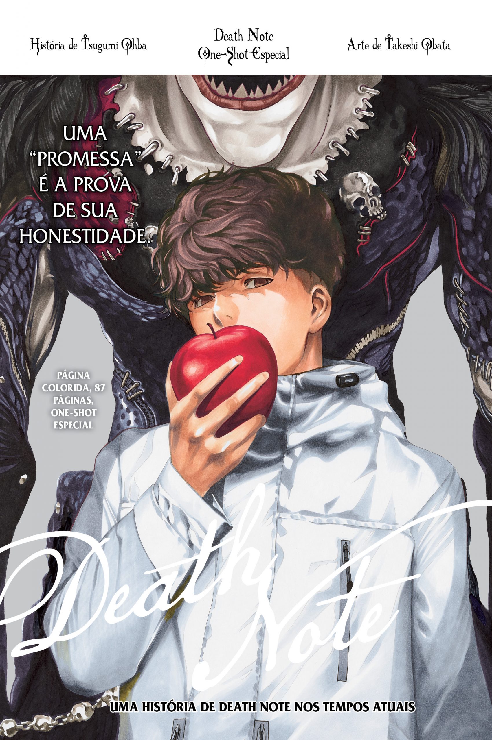 Imagem e sinopse do novo mangá one-shot de Death Note