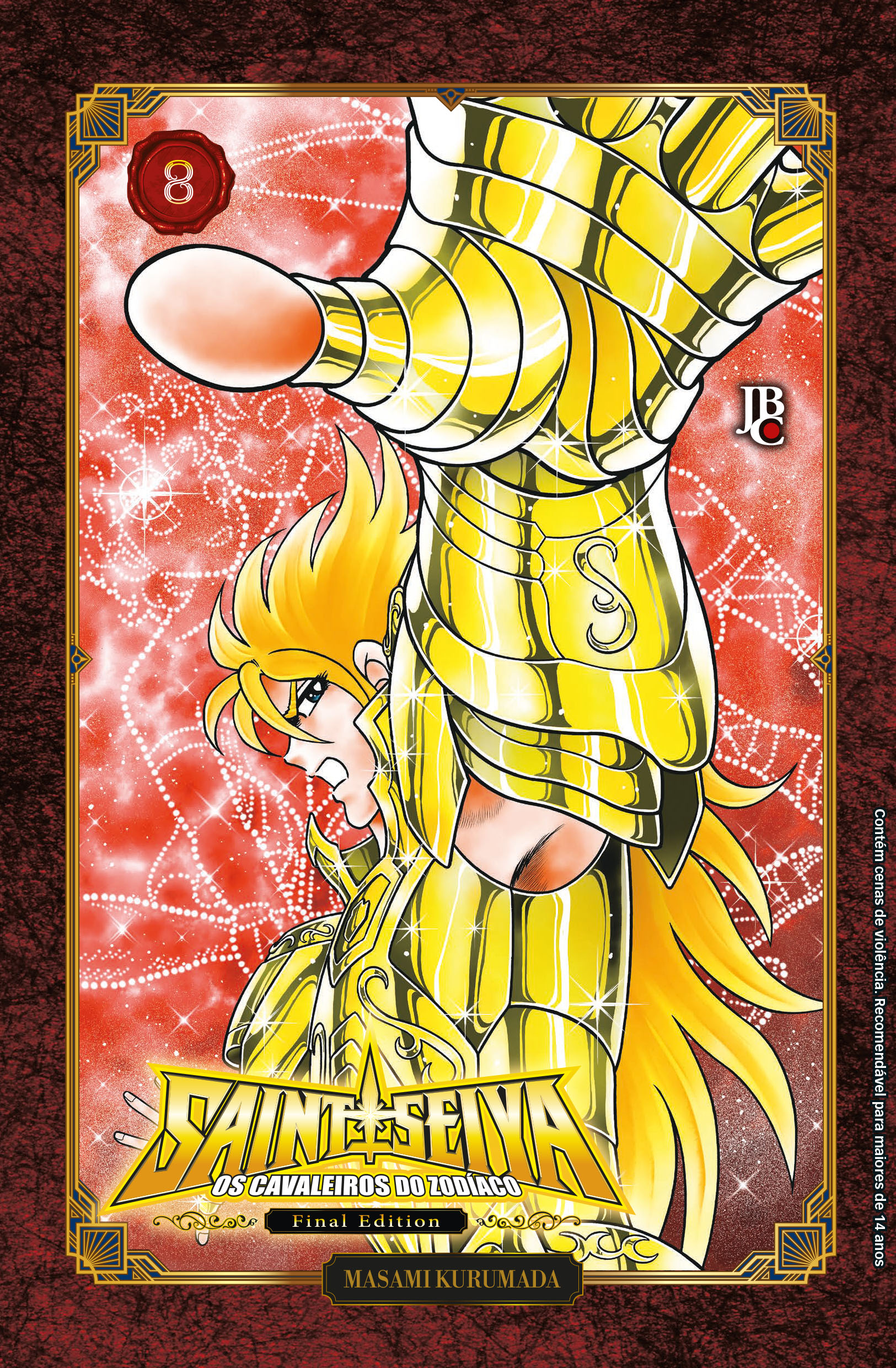 Cavaleiros do Zodíaco Saint Seiya Final Edition #08 - Mangás JBC